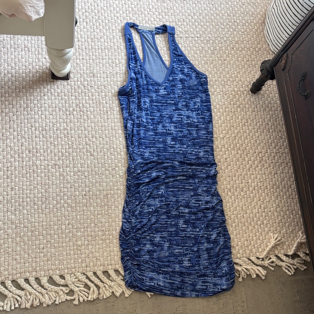 Athleta Blue Textured dress